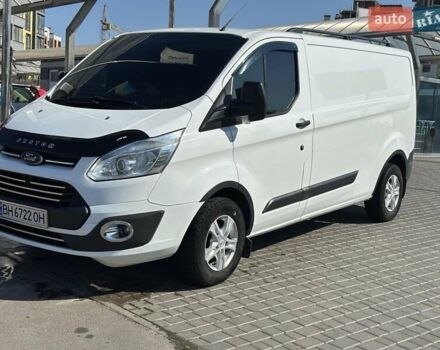 Белый Форд Транзит Кастом, объемом двигателя 2.2 л и пробегом 350 тыс. км за 10000 $, фото 1 на Automoto.ua