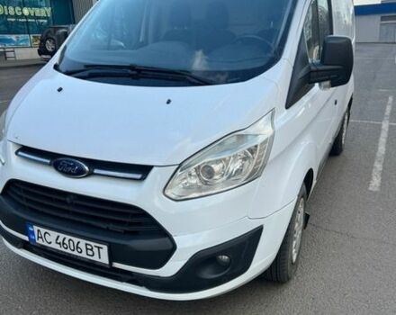 Белый Форд Транзит Кастом, объемом двигателя 2.2 л и пробегом 144 тыс. км за 10000 $, фото 1 на Automoto.ua