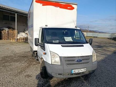 Белый Форд Транзит Кастом, объемом двигателя 2.2 л и пробегом 484 тыс. км за 9000 $, фото 1 на Automoto.ua