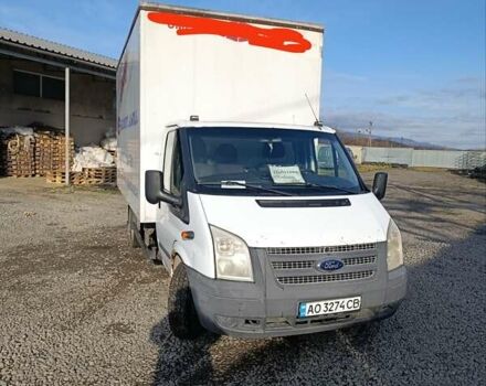 Білий Форд Транзит Кастом, об'ємом двигуна 2.2 л та пробігом 484 тис. км за 9000 $, фото 1 на Automoto.ua
