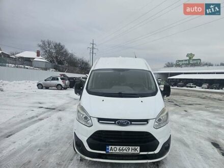 Білий Форд Транзит Кастом, об'ємом двигуна 2.2 л та пробігом 317 тис. км за 9700 $, фото 1 на Automoto.ua
