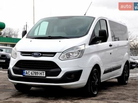 Белый Форд Транзит Кастом, объемом двигателя 2.2 л и пробегом 270 тыс. км за 10500 $, фото 1 на Automoto.ua