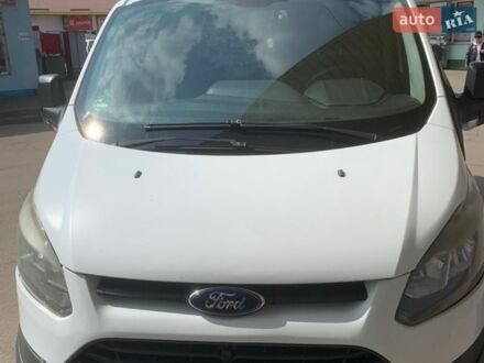 Белый Форд Транзит Кастом, объемом двигателя 2.2 л и пробегом 390 тыс. км за 10200 $, фото 1 на Automoto.ua