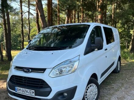 Білий Форд Транзит Кастом, об'ємом двигуна 2.2 л та пробігом 256 тис. км за 12500 $, фото 1 на Automoto.ua