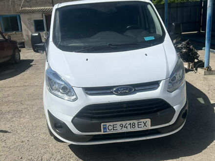 Белый Форд Транзит Кастом, объемом двигателя 2.2 л и пробегом 195 тыс. км за 15000 $, фото 1 на Automoto.ua