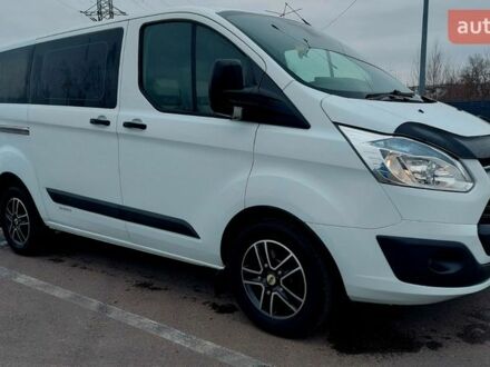 Білий Форд Транзит Кастом, об'ємом двигуна 2.2 л та пробігом 240 тис. км за 14000 $, фото 1 на Automoto.ua