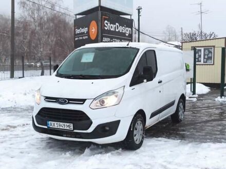 Белый Форд Транзит Кастом, объемом двигателя 2.2 л и пробегом 291 тыс. км за 7925 $, фото 1 на Automoto.ua