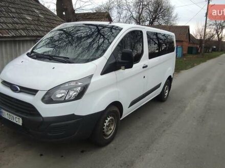 Білий Форд Транзит Кастом, об'ємом двигуна 2.2 л та пробігом 230 тис. км за 14000 $, фото 1 на Automoto.ua