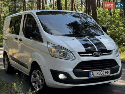 Форд Транзит Кастом 2015 в Киеве на Automoto.ua Белый Форд Транзит Кастом, объемом двигателя 2.2 л и пробегом 284 тыс. км за 11000 $, фото 1 на Automoto.ua