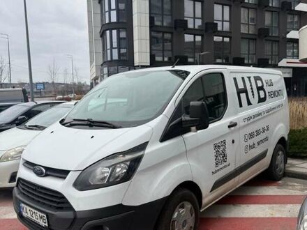 Белый Форд Транзит Кастом, объемом двигателя 2.2 л и пробегом 266 тыс. км за 16500 $, фото 1 на Automoto.ua