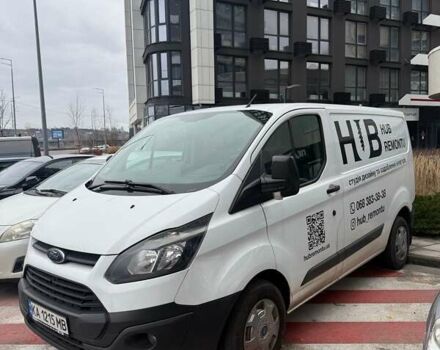 Белый Форд Транзит Кастом, объемом двигателя 2.2 л и пробегом 266 тыс. км за 16500 $, фото 1 на Automoto.ua