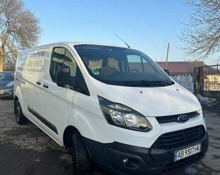 Белый Форд Транзит Кастом, объемом двигателя 2.2 л и пробегом 263 тыс. км за 15500 $, фото 1 на Automoto.ua