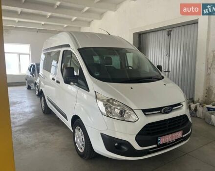 Белый Форд Транзит Кастом, объемом двигателя 2 л и пробегом 177 тыс. км за 17500 $, фото 1 на Automoto.ua