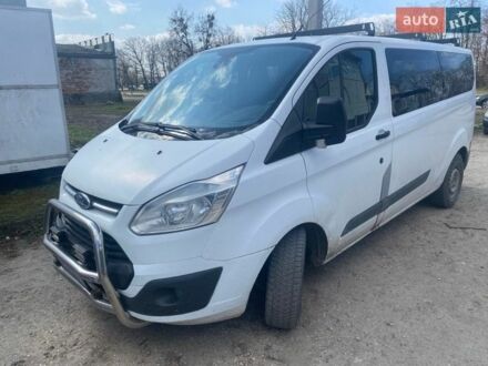 Белый Форд Транзит Кастом, объемом двигателя 2.2 л и пробегом 350 тыс. км за 14000 $, фото 1 на Automoto.ua