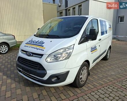 Белый Форд Транзит Кастом, объемом двигателя 2 л и пробегом 220 тыс. км за 13400 $, фото 1 на Automoto.ua