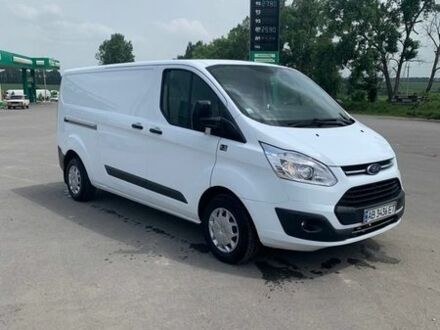 Белый Форд Транзит Кастом, объемом двигателя 2 л и пробегом 286 тыс. км за 14500 $, фото 1 на Automoto.ua