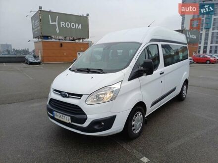 Белый Форд Транзит Кастом, объемом двигателя 2.2 л и пробегом 123 тыс. км за 22500 $, фото 1 на Automoto.ua