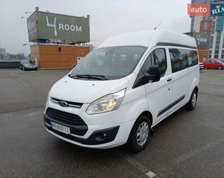 Белый Форд Транзит Кастом, объемом двигателя 2.2 л и пробегом 123 тыс. км за 22500 $, фото 1 на Automoto.ua
