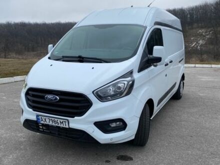 Белый Форд Транзит Кастом, объемом двигателя 2 л и пробегом 308 тыс. км за 14500 $, фото 1 на Automoto.ua