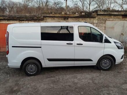 Білий Форд Транзит Кастом, об'ємом двигуна 2 л та пробігом 240 тис. км за 21000 $, фото 1 на Automoto.ua