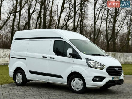 Белый Форд Транзит Кастом, объемом двигателя 2 л и пробегом 197 тыс. км за 14599 $, фото 1 на Automoto.ua