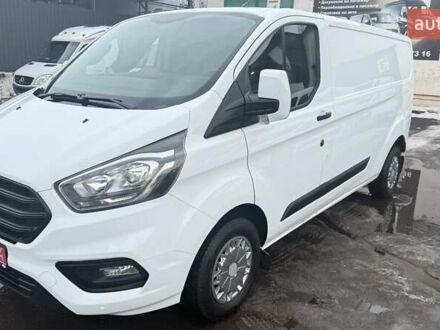 Белый Форд Транзит Кастом, объемом двигателя 2 л и пробегом 161 тыс. км за 17700 $, фото 1 на Automoto.ua