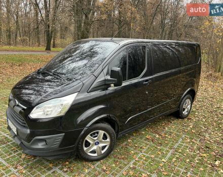 Черный Форд Транзит Кастом, объемом двигателя 2.2 л и пробегом 261 тыс. км за 9990 $, фото 2 на Automoto.ua