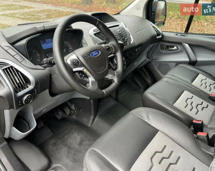 Черный Форд Транзит Кастом, объемом двигателя 2.2 л и пробегом 261 тыс. км за 9990 $, фото 12 на Automoto.ua