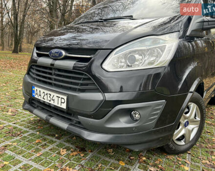 Черный Форд Транзит Кастом, объемом двигателя 2.2 л и пробегом 261 тыс. км за 9990 $, фото 3 на Automoto.ua