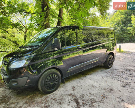 Черный Форд Транзит Кастом, объемом двигателя 2 л и пробегом 204 тыс. км за 14500 $, фото 2 на Automoto.ua