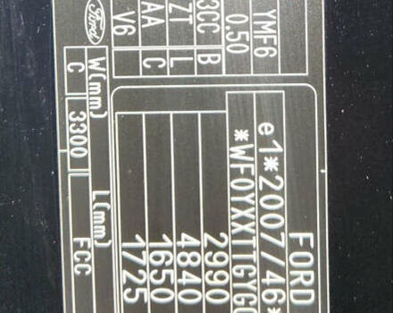 Черный Форд Транзит Кастом, объемом двигателя 2 л и пробегом 204 тыс. км за 14500 $, фото 15 на Automoto.ua