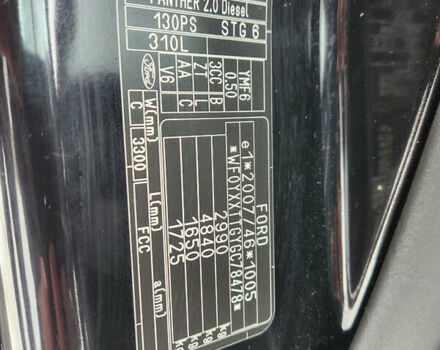 Чорний Форд Транзит Кастом, об'ємом двигуна 2 л та пробігом 205 тис. км за 14500 $, фото 8 на Automoto.ua