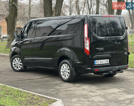 Черный Форд Транзит Кастом, объемом двигателя 2 л и пробегом 199 тыс. км за 14900 $, фото 3 на Automoto.ua