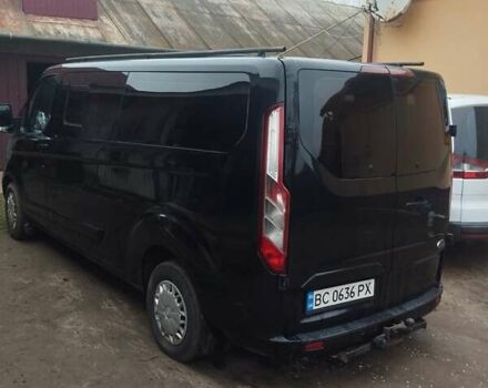 Черный Форд Транзит Кастом, объемом двигателя 2.2 л и пробегом 290 тыс. км за 14500 $, фото 2 на Automoto.ua