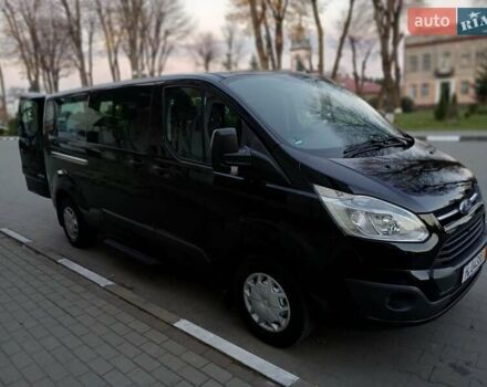Черный Форд Транзит Кастом, объемом двигателя 2.2 л и пробегом 217 тыс. км за 16999 $, фото 14 на Automoto.ua