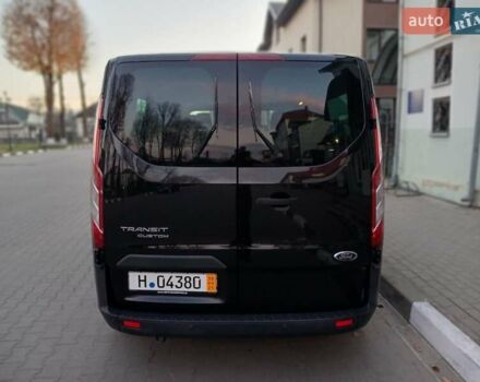 Черный Форд Транзит Кастом, объемом двигателя 2.2 л и пробегом 217 тыс. км за 16999 $, фото 2 на Automoto.ua