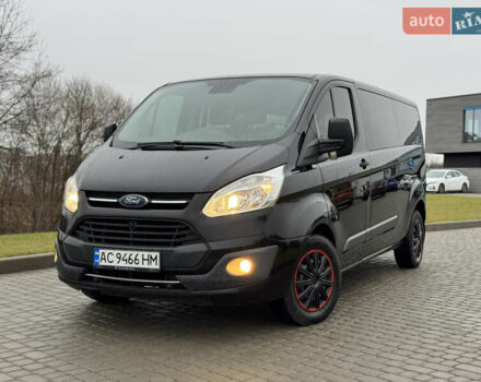 Чорний Форд Транзит Кастом, об'ємом двигуна 2 л та пробігом 231 тис. км за 25000 $, фото 1 на Automoto.ua