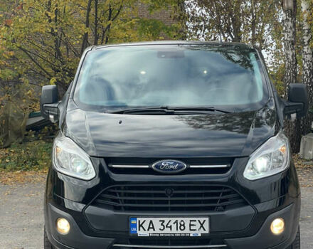 Чорний Форд Транзит Кастом, об'ємом двигуна 2 л та пробігом 250 тис. км за 17500 $, фото 1 на Automoto.ua