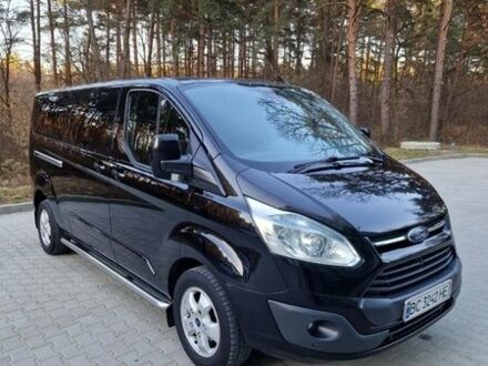 Черный Форд Транзит Кастом, объемом двигателя 2.2 л и пробегом 209 тыс. км за 14900 $, фото 1 на Automoto.ua