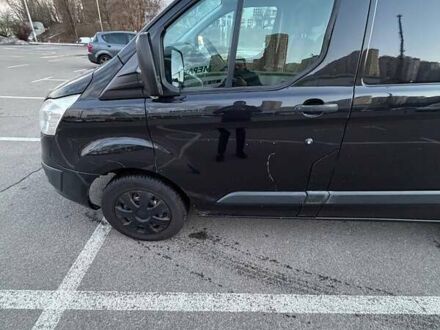 Черный Форд Транзит Кастом, объемом двигателя 2.2 л и пробегом 433 тыс. км за 9000 $, фото 1 на Automoto.ua