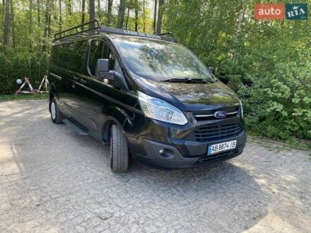 Чорний Форд Транзит Кастом, об'ємом двигуна 2.2 л та пробігом 270 тис. км за 14700 $, фото 1 на Automoto.ua