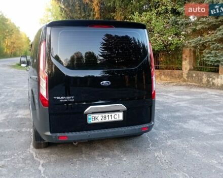 Чорний Форд Транзит Кастом, об'ємом двигуна 2 л та пробігом 230 тис. км за 13800 $, фото 1 на Automoto.ua