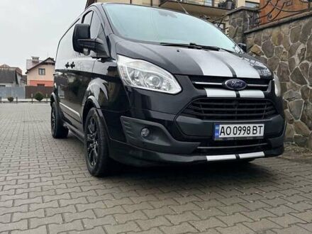Черный Форд Транзит Кастом, объемом двигателя 2 л и пробегом 253 тыс. км за 18800 $, фото 1 на Automoto.ua