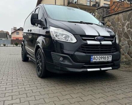 Черный Форд Транзит Кастом, объемом двигателя 2 л и пробегом 253 тыс. км за 18800 $, фото 1 на Automoto.ua