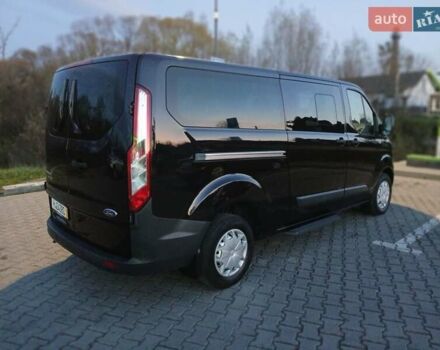 Черный Форд Транзит Кастом, объемом двигателя 2.2 л и пробегом 217 тыс. км за 16999 $, фото 1 на Automoto.ua