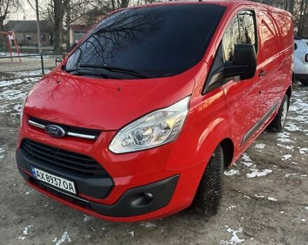 Красный Форд Транзит Кастом, объемом двигателя 2 л и пробегом 250 тыс. км за 9600 $, фото 5 на Automoto.ua