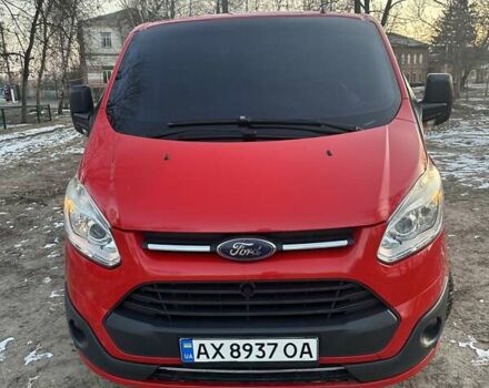 Красный Форд Транзит Кастом, объемом двигателя 2 л и пробегом 250 тыс. км за 9600 $, фото 3 на Automoto.ua