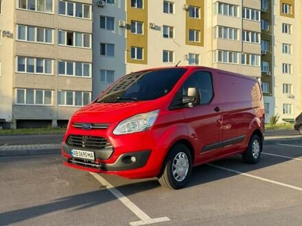 Червоний Форд Транзит Кастом, об'ємом двигуна 2 л та пробігом 262 тис. км за 12850 $, фото 1 на Automoto.ua