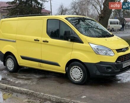 Жовтий Форд Транзит Кастом, об'ємом двигуна 2.2 л та пробігом 192 тис. км за 9600 $, фото 3 на Automoto.ua