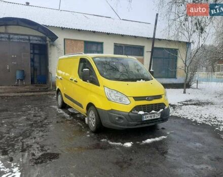 Жовтий Форд Транзит Кастом, об'ємом двигуна 2.2 л та пробігом 192 тис. км за 9600 $, фото 14 на Automoto.ua